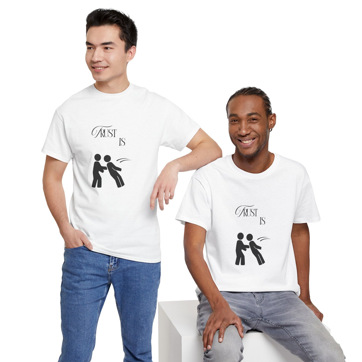 Trust Is... Faith-Inspired Unisex Heavy Cotton Tee –