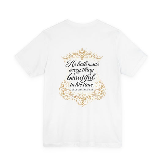 T‑Shirt — "I Am Fashioned In Beauty" Tee