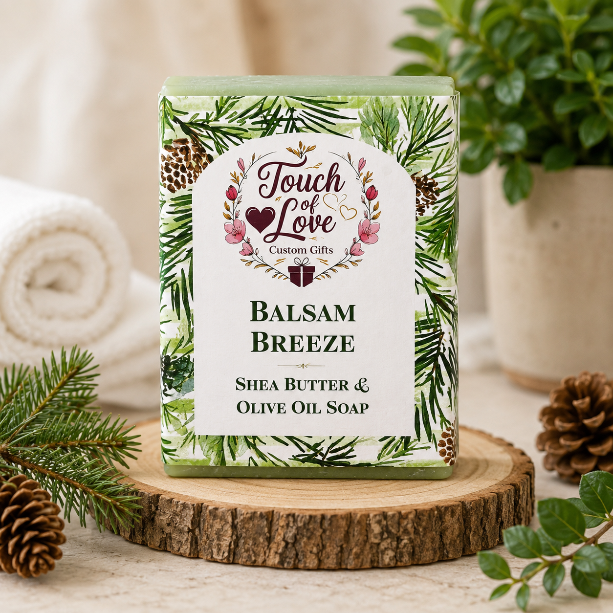 Balsam Breeze Shea Butter & Olive Oil Soap