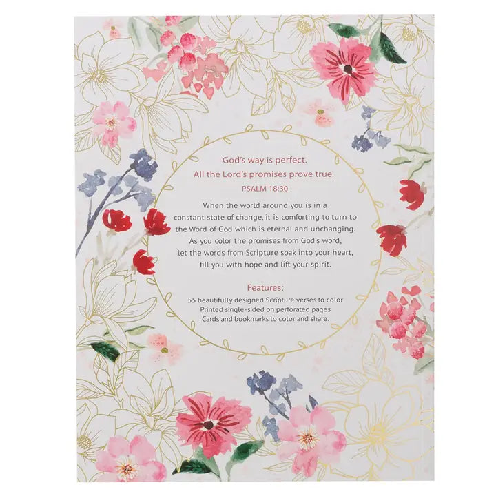 Coloring Book Color the Promises of God
