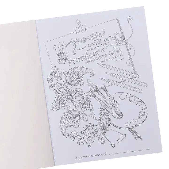 Coloring Book Color the Promises of God
