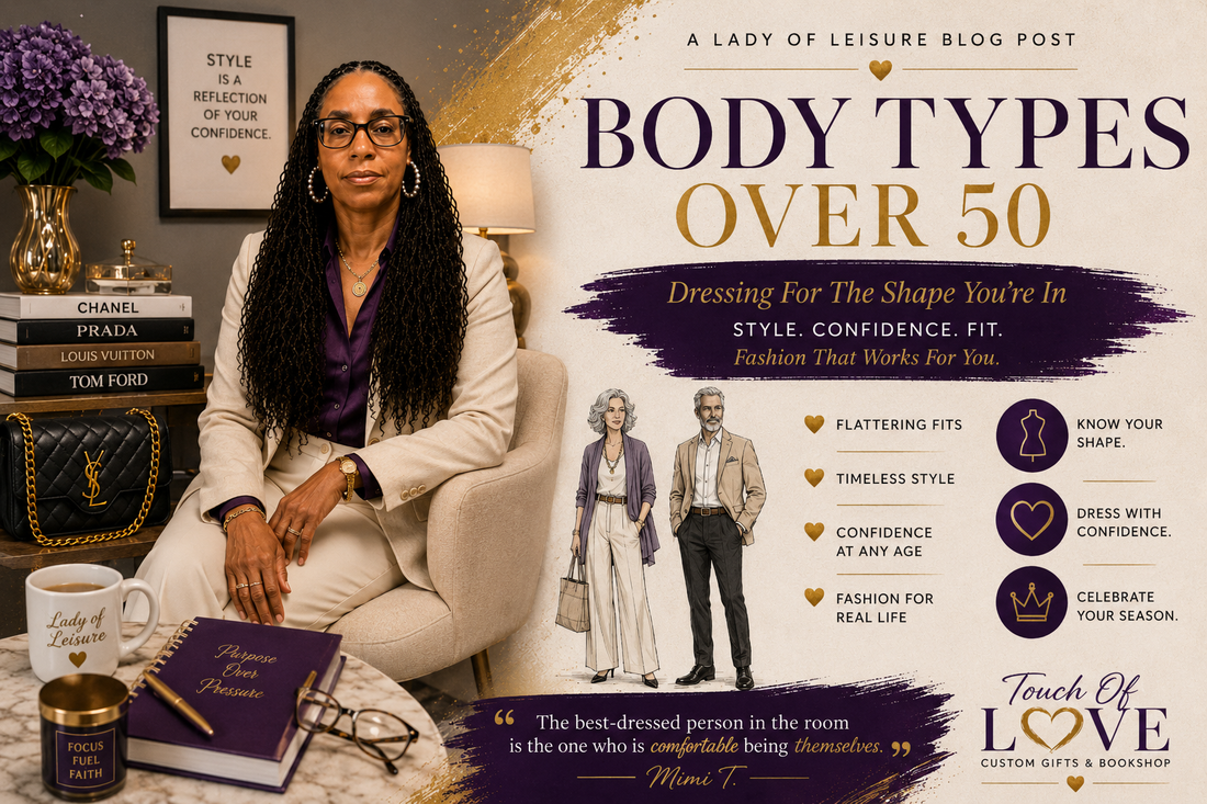 Body Types For Women & Men Over 50: Dressing For The Shape You're In!!!