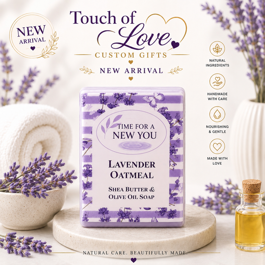 Lavender Oatmeal Handmade Soap