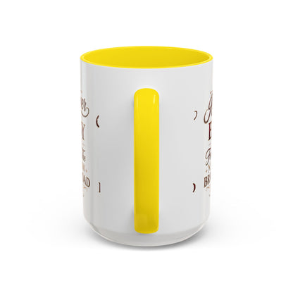 Inspirational Faith Coffee Mug — "The Answer Is Easy to Find, Follow the Narrow Brick Road"