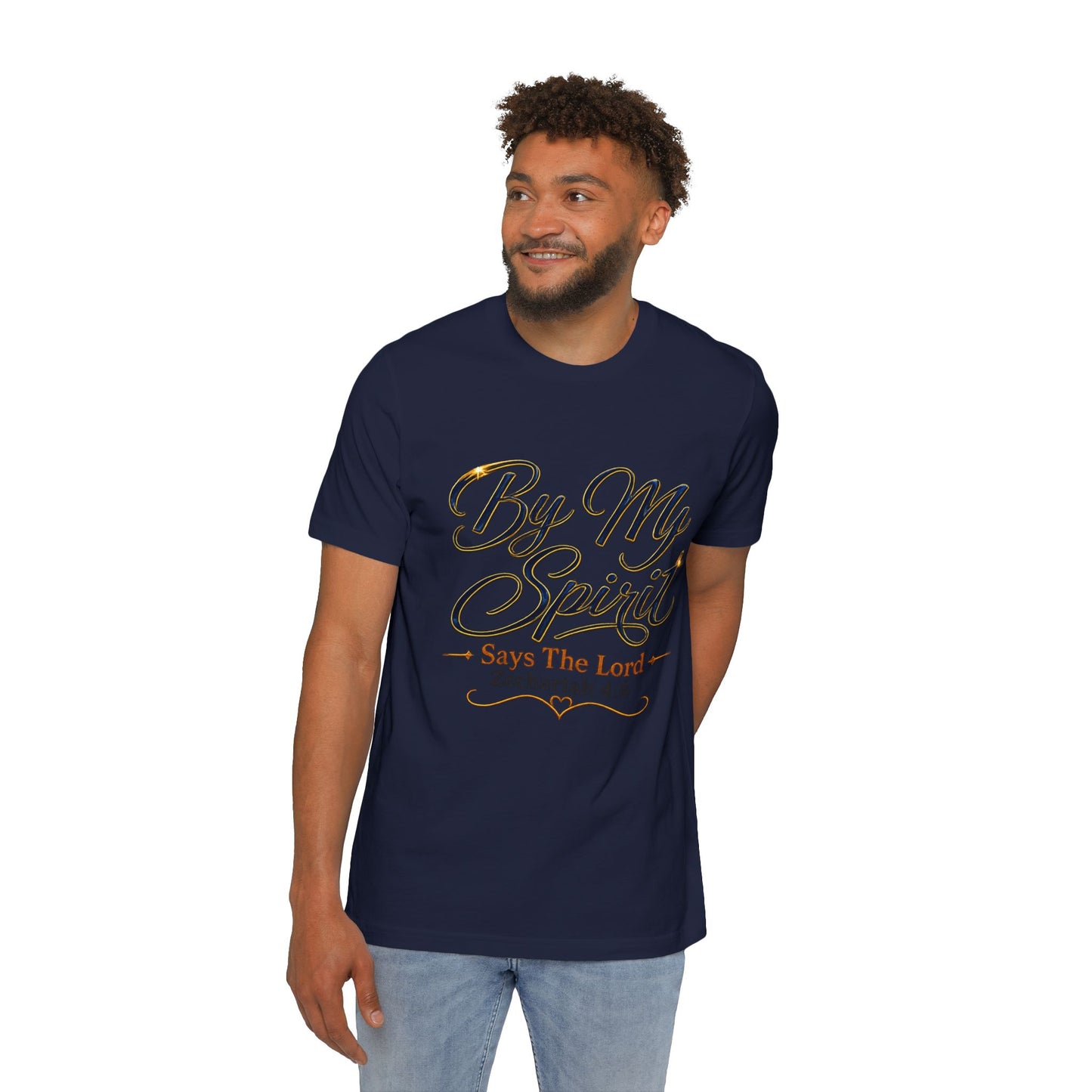 By My Spirit T-Shirt – Zechariah 4:6 Christian Faith Tee