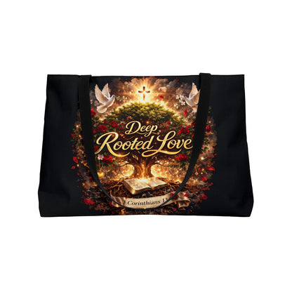 "Deep Rooted Love" Christian Wreath Carryall