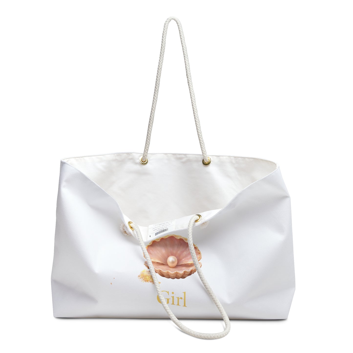 I Am a P.E.A.R.L. Pearl Shell Beach Tote