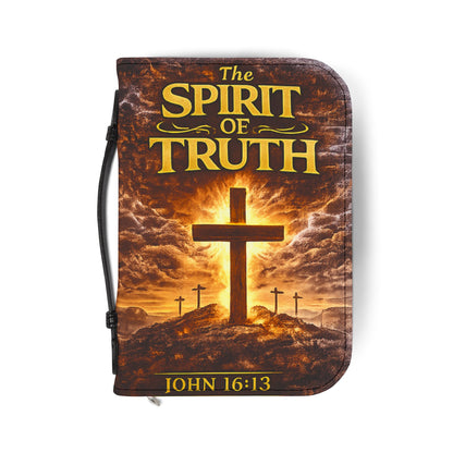 Bible Cover — “The Spirit of Truth” Cross Design (John 16:13)