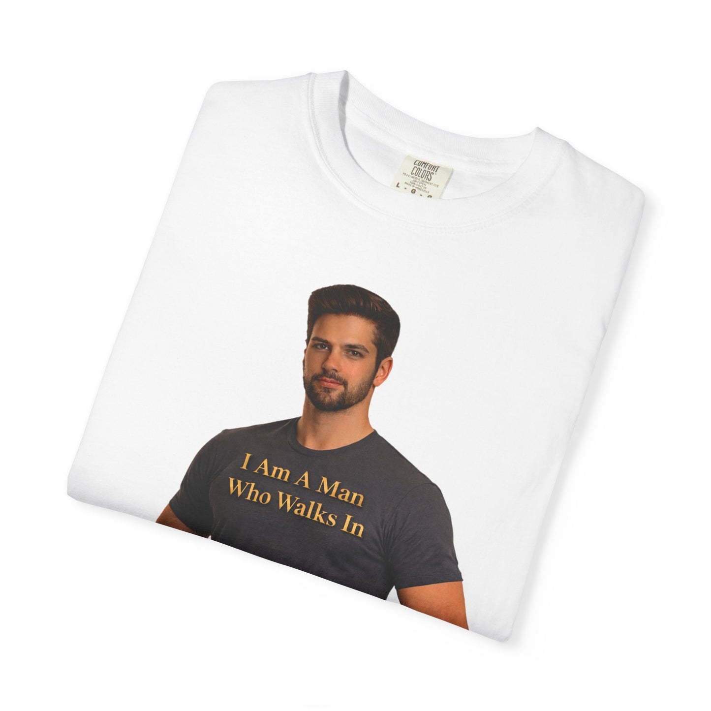 Truth Belt Graphic T-Shirt — "I Am A Man Who Walks In Truth"