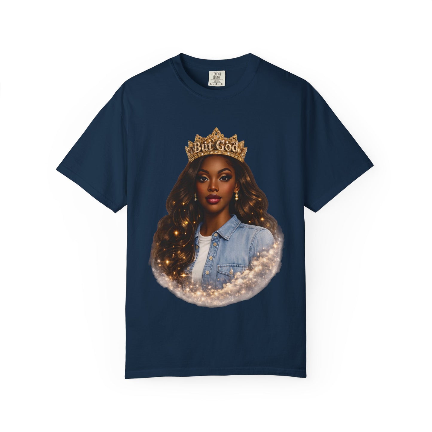 Crown Graphic T-Shirt — "But God" Inspirational Tee