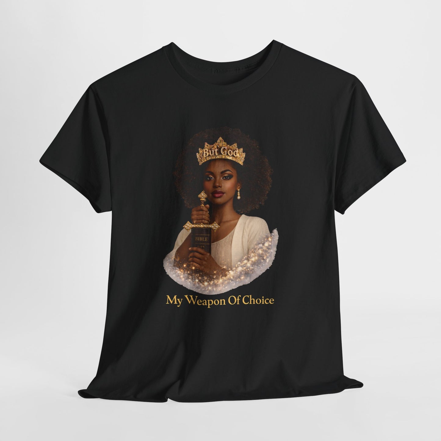 T‑Shirt — 'My Weapon Of Choice' Crowned Queen Graphic Tee