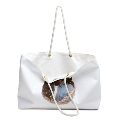 'But God' Crowned Queen Portrait Travel Tote
