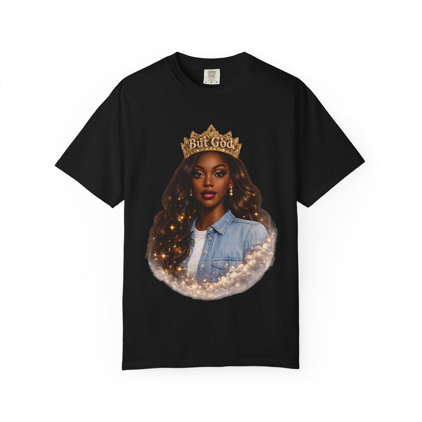 Crown Graphic T-Shirt — "But God" Inspirational Tee