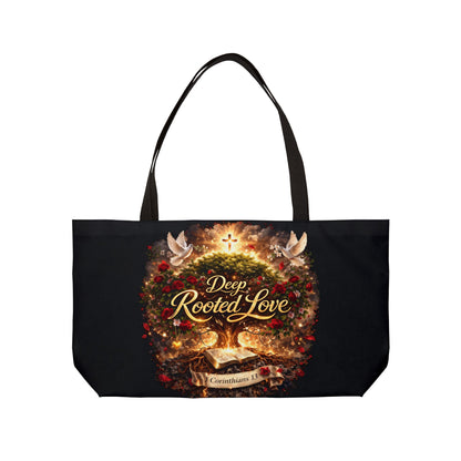 "Deep Rooted Love" Christian Wreath Carryall