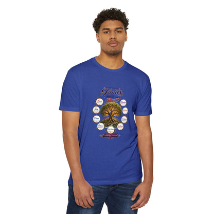 T-Shirt — Fruit of the Spirit Tree Design (Galatians 5:22-23)