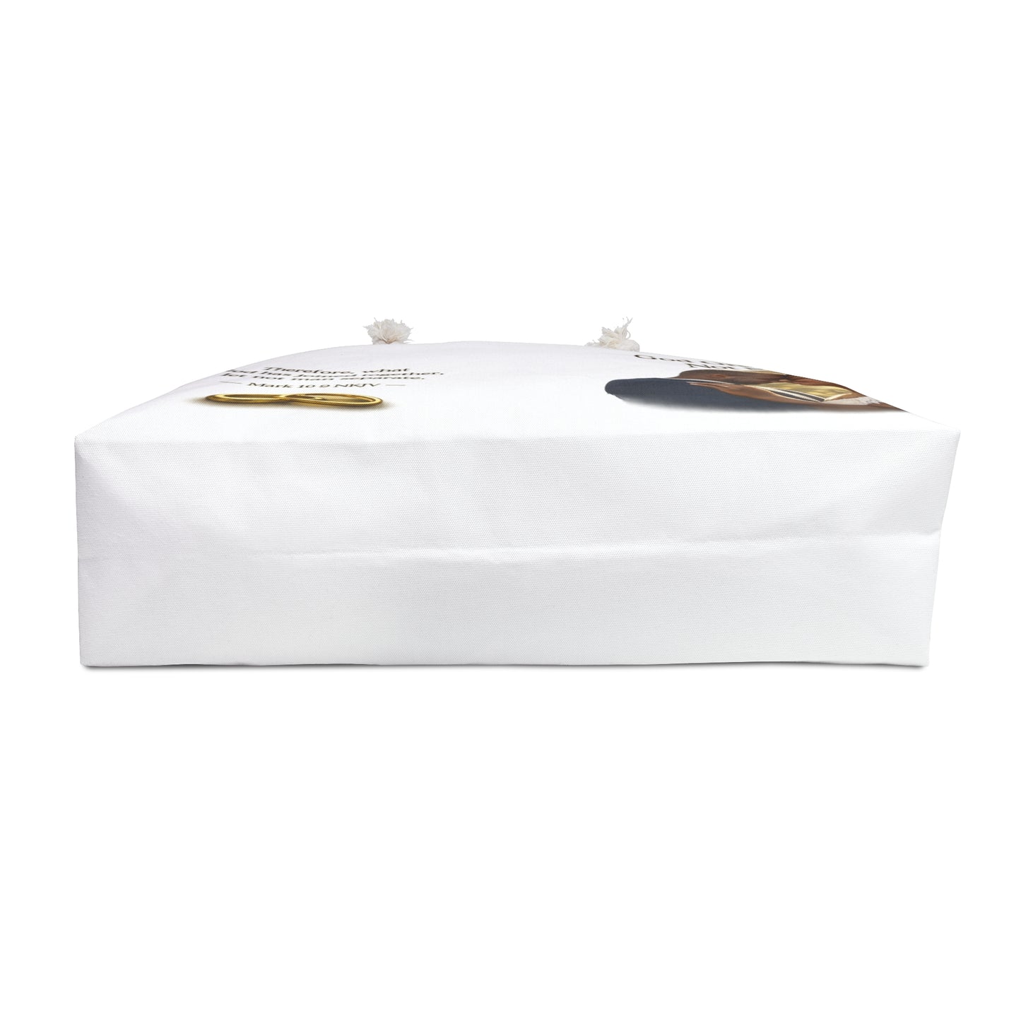 God-Ordained Tote Bag "Therefore what God has joined together" Travel Tote