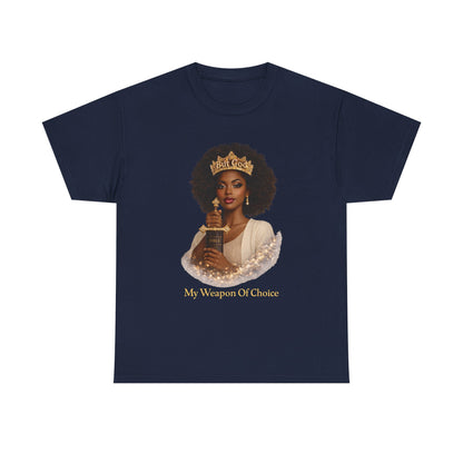 T‑Shirt — 'My Weapon Of Choice' Crowned Queen Graphic Tee