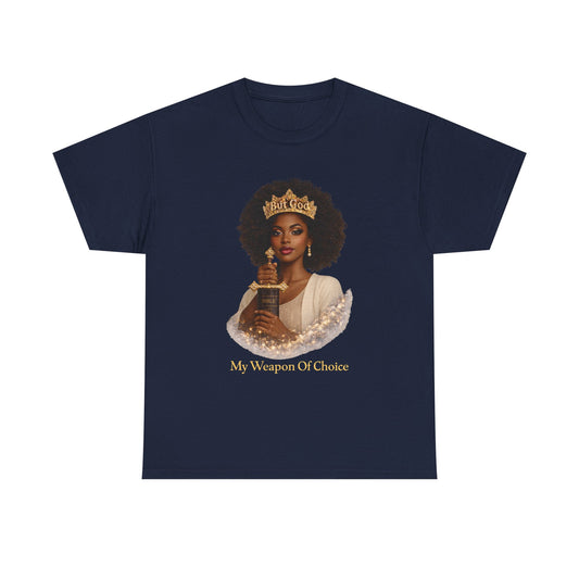 T‑Shirt — 'My Weapon Of Choice' Crowned Queen Graphic Tee