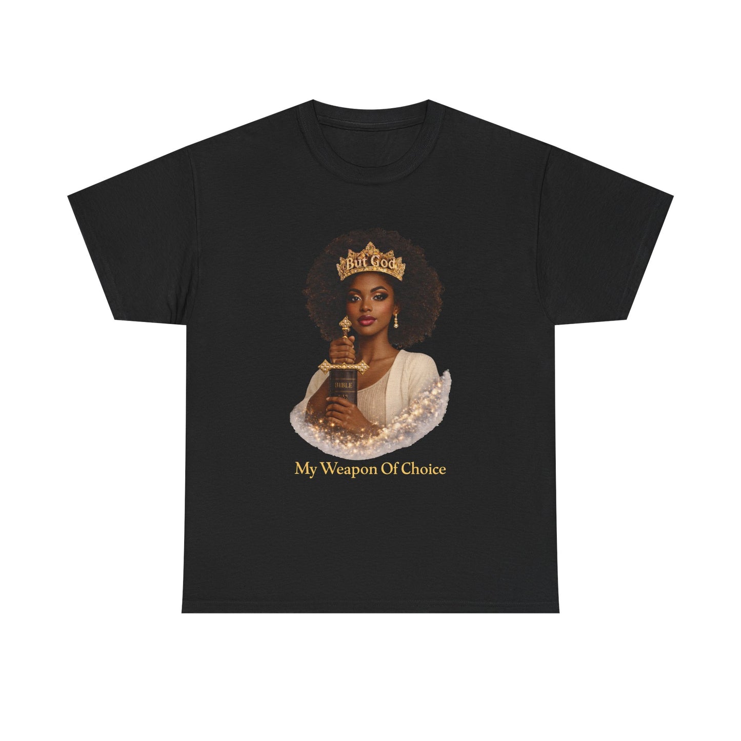 T‑Shirt — 'My Weapon Of Choice' Crowned Queen Graphic Tee