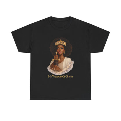 T‑Shirt — 'My Weapon Of Choice' Crowned Queen Graphic Tee