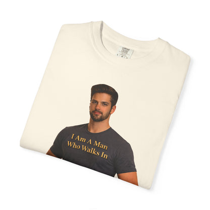 Truth Belt Graphic T-Shirt — "I Am A Man Who Walks In Truth"