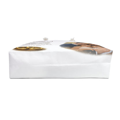 God Established Tote Bag— Genesis 2:24 Family Wedding Travel Tote