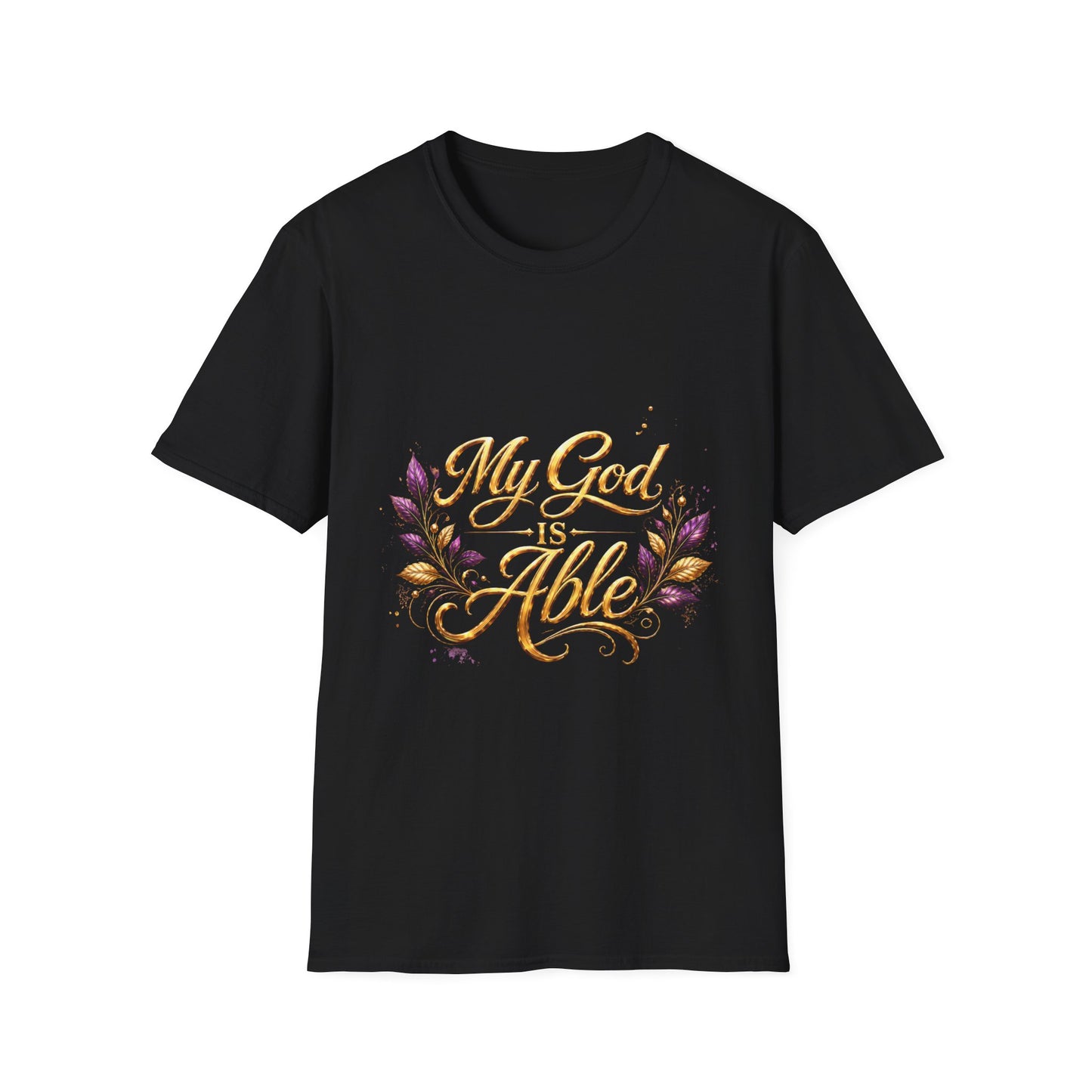 My God Is Able T-Shirt — Inspirational Christian Faith Tee