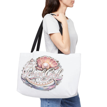 'The Pearl Girl' Shell & Pearl Beach Travel Tote
