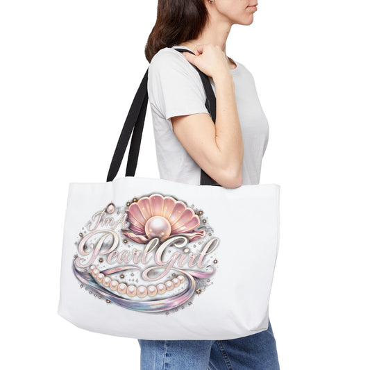 'The Pearl Girl' Shell & Pearl Beach Travel Tote