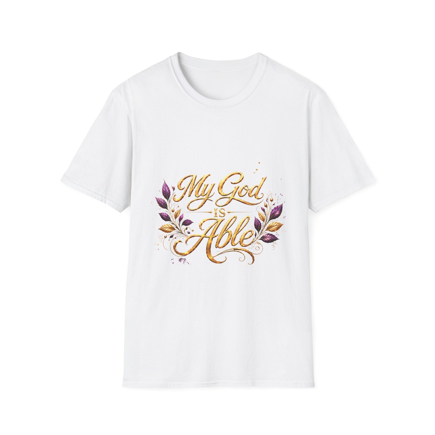 My God Is Able T-Shirt — Inspirational Christian Faith Tee