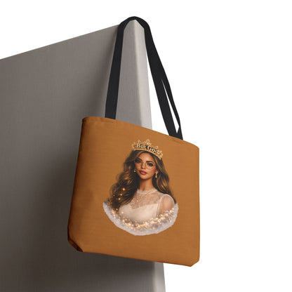 "But God" Portrait Tote Bag – Inspirational Art Tote