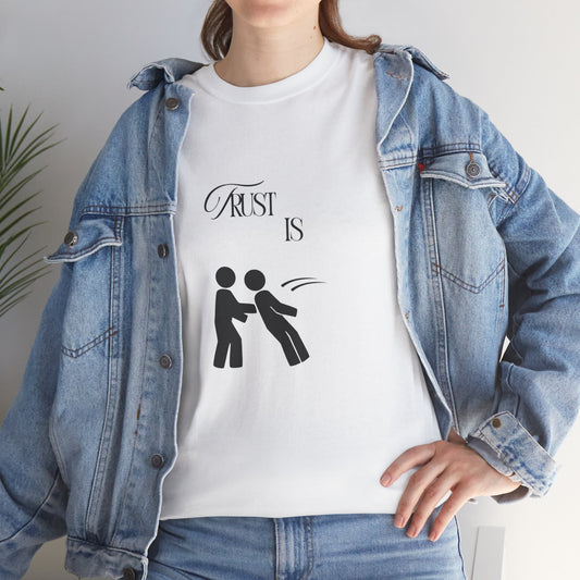 Trust Is... Faith-Inspired Unisex Heavy Cotton Tee –