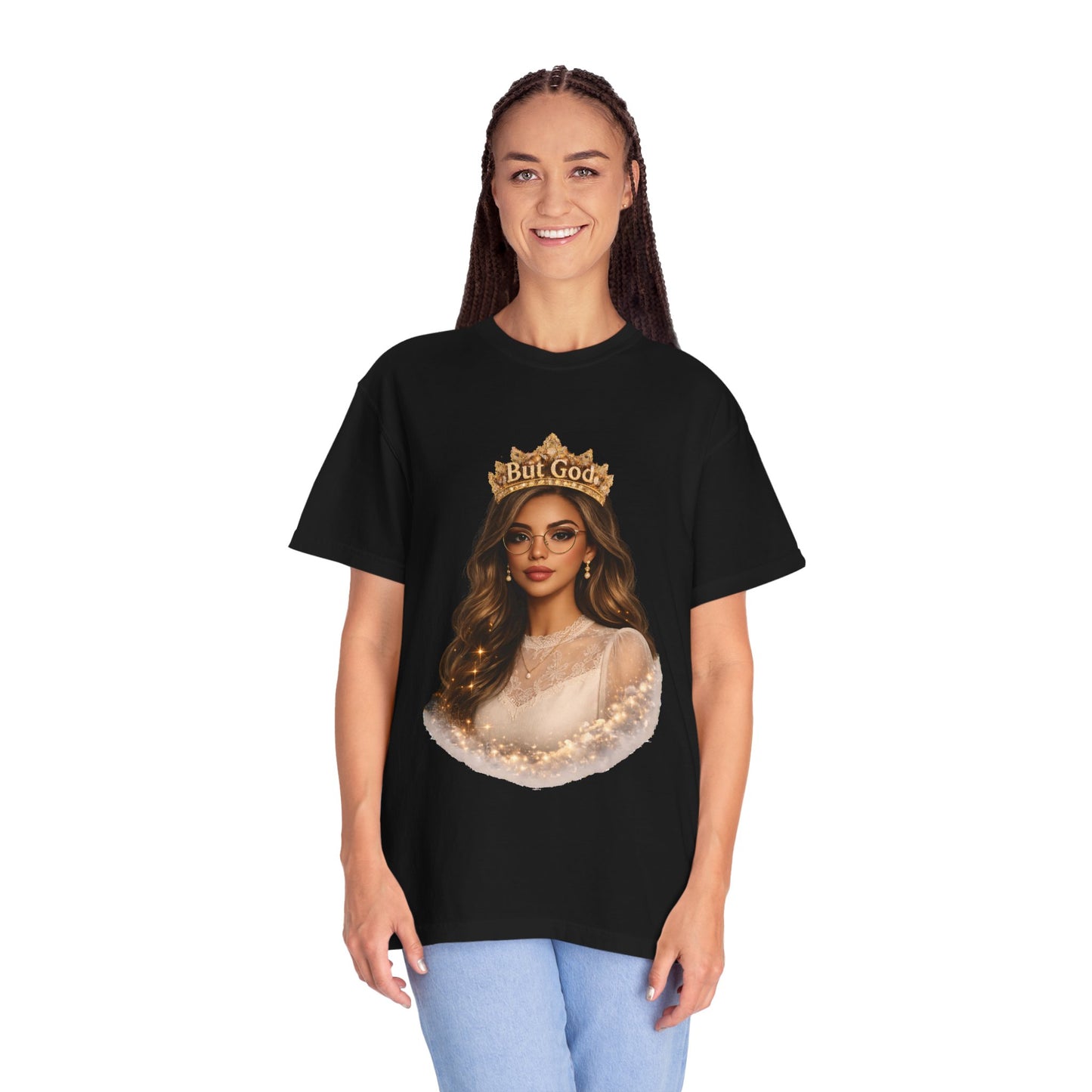 But God Crowned Portrait T-Shirt