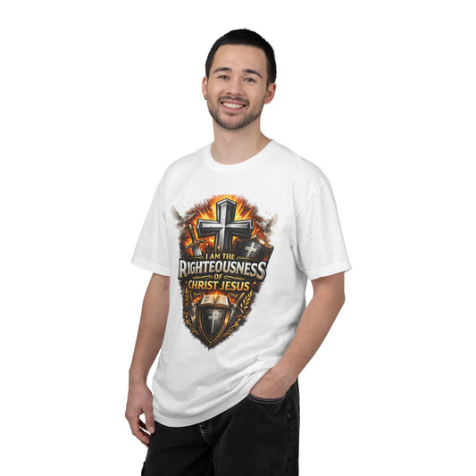 Righteousness of Christ Jesus T-Shirt — Faith Shield Christian Tee