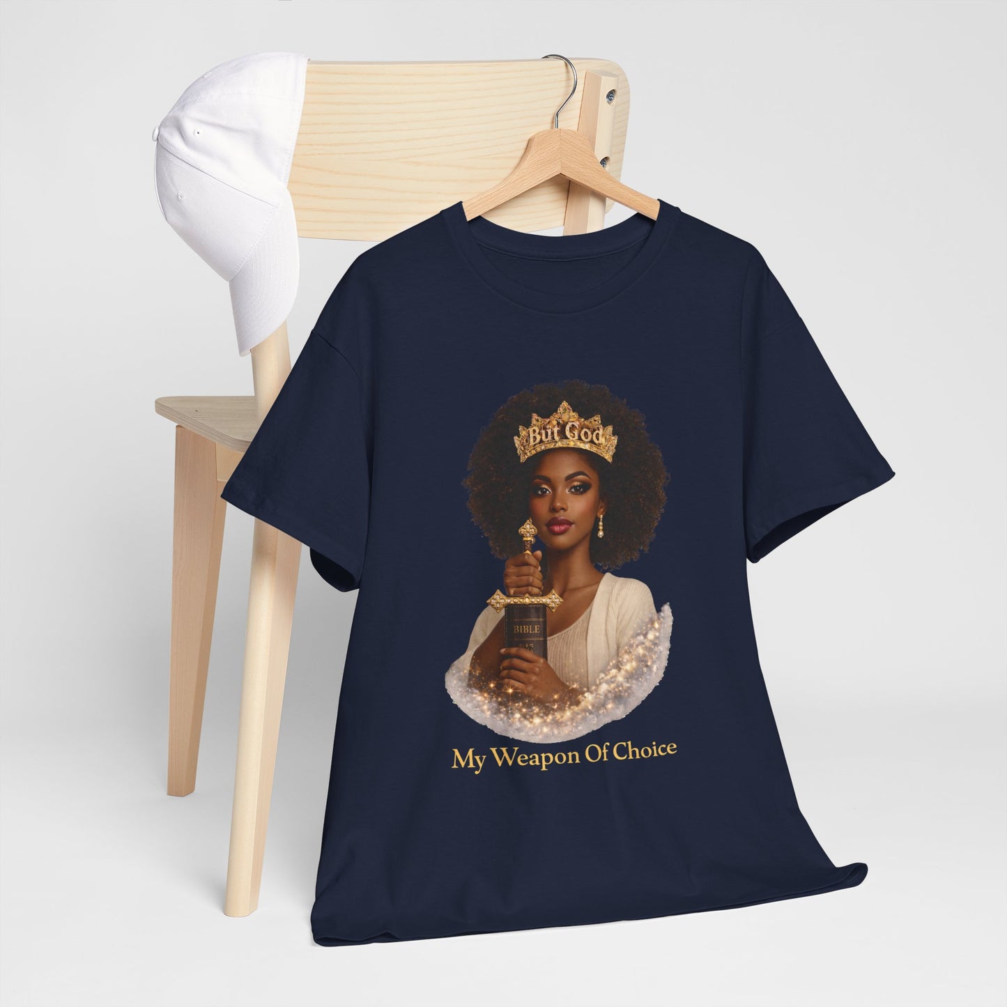 T‑Shirt — 'My Weapon Of Choice' Crowned Queen Graphic Tee