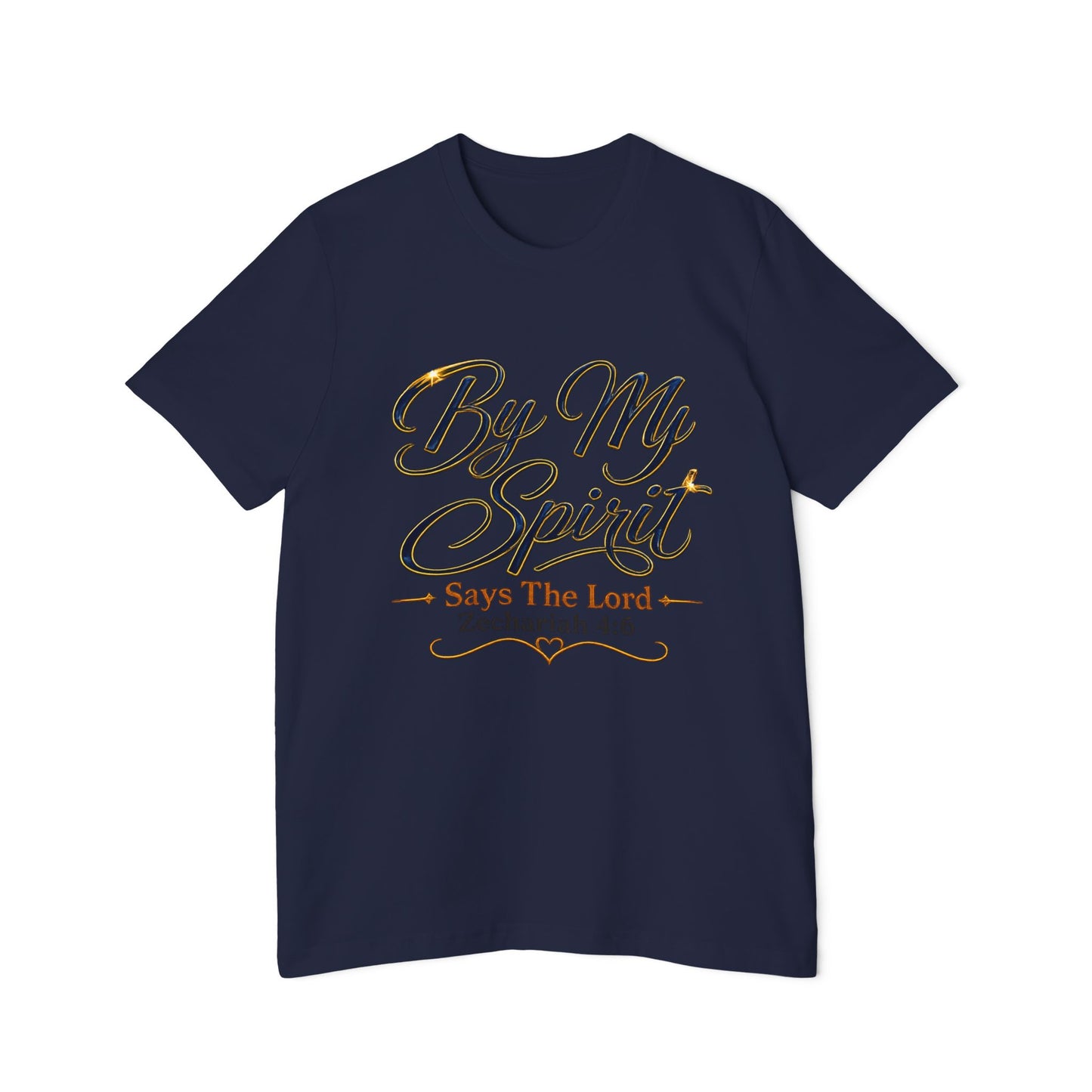 By My Spirit T-Shirt – Zechariah 4:6 Christian Faith Tee