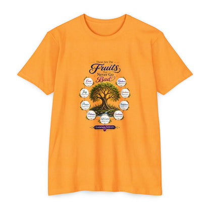 T-Shirt — Fruit of the Spirit Tree Design (Galatians 5:22-23)