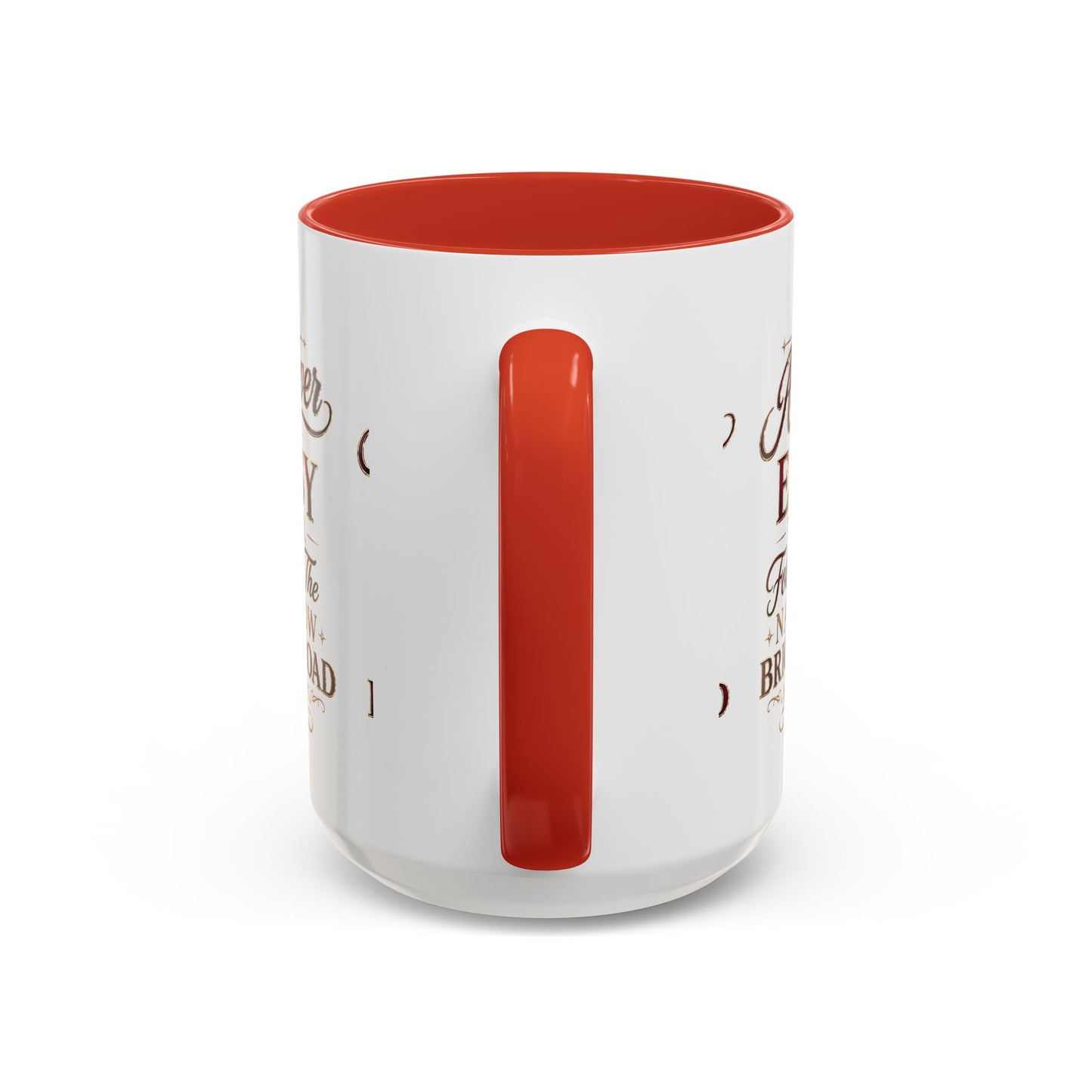 Inspirational Faith Coffee Mug — "The Answer Is Easy to Find, Follow the Narrow Brick Road"