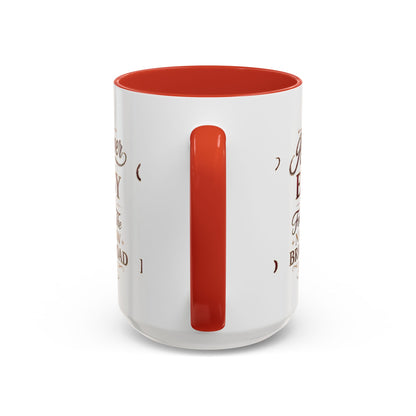 Inspirational Faith Coffee Mug — "The Answer Is Easy to Find, Follow the Narrow Brick Road"