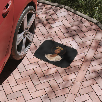 "But God" Car Floor Mat — Afrocentric Luxury Vehicle Floor Protector