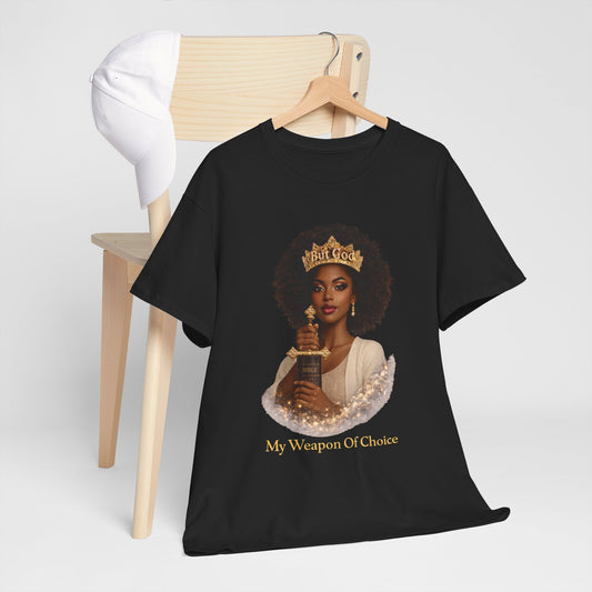 T‑Shirt — 'My Weapon Of Choice' Crowned Queen Graphic Tee