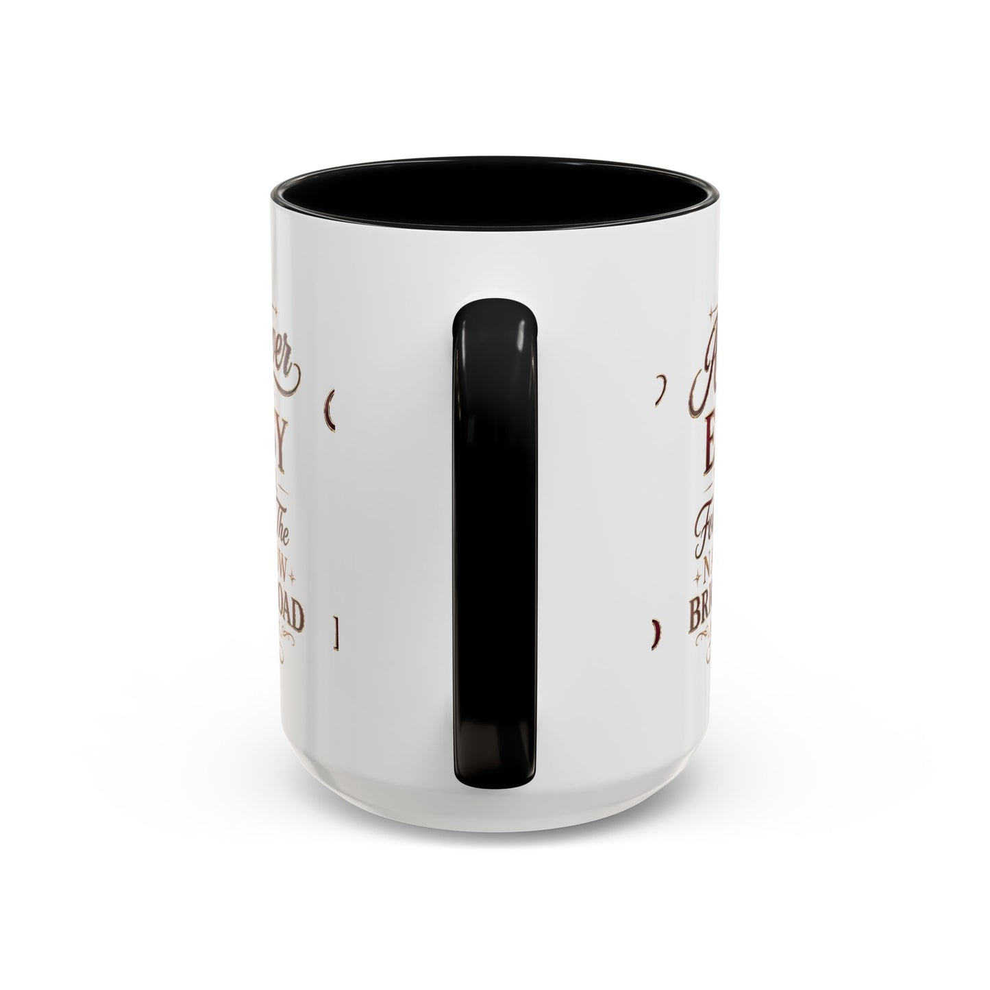 Inspirational Faith Coffee Mug — "The Answer Is Easy to Find, Follow the Narrow Brick Road"