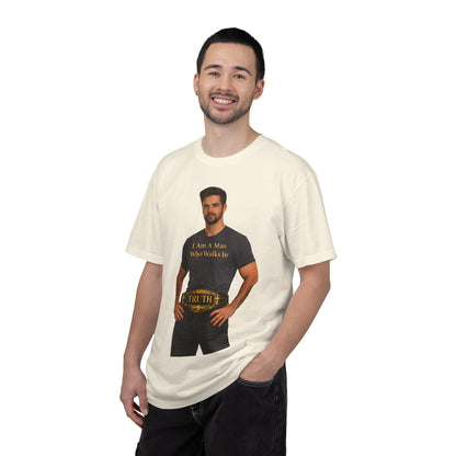 Truth Belt Graphic T-Shirt — "I Am A Man Who Walks In Truth"