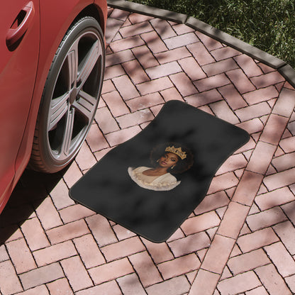 "But God" Car Floor Mat — Afrocentric Luxury Vehicle Floor Protector