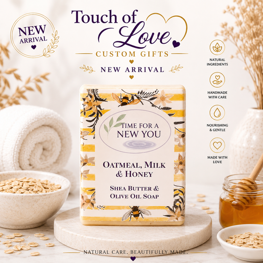 Oatmeal, Milk & Honey Handmade Soap