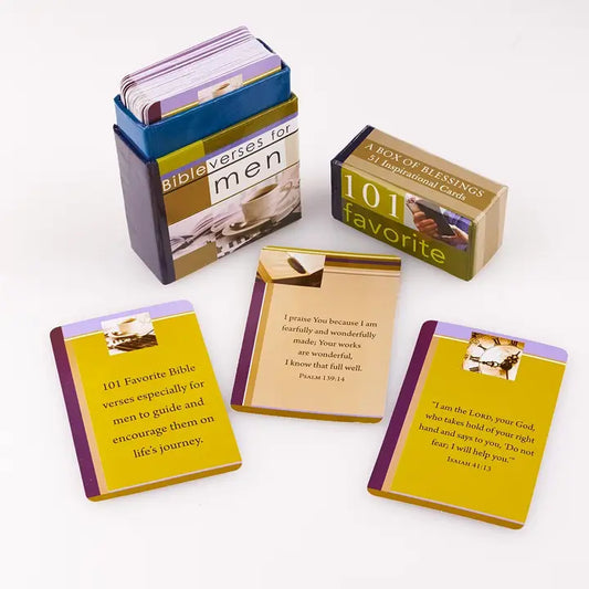 Box of Blessings Favorite Bible Verses For Men
