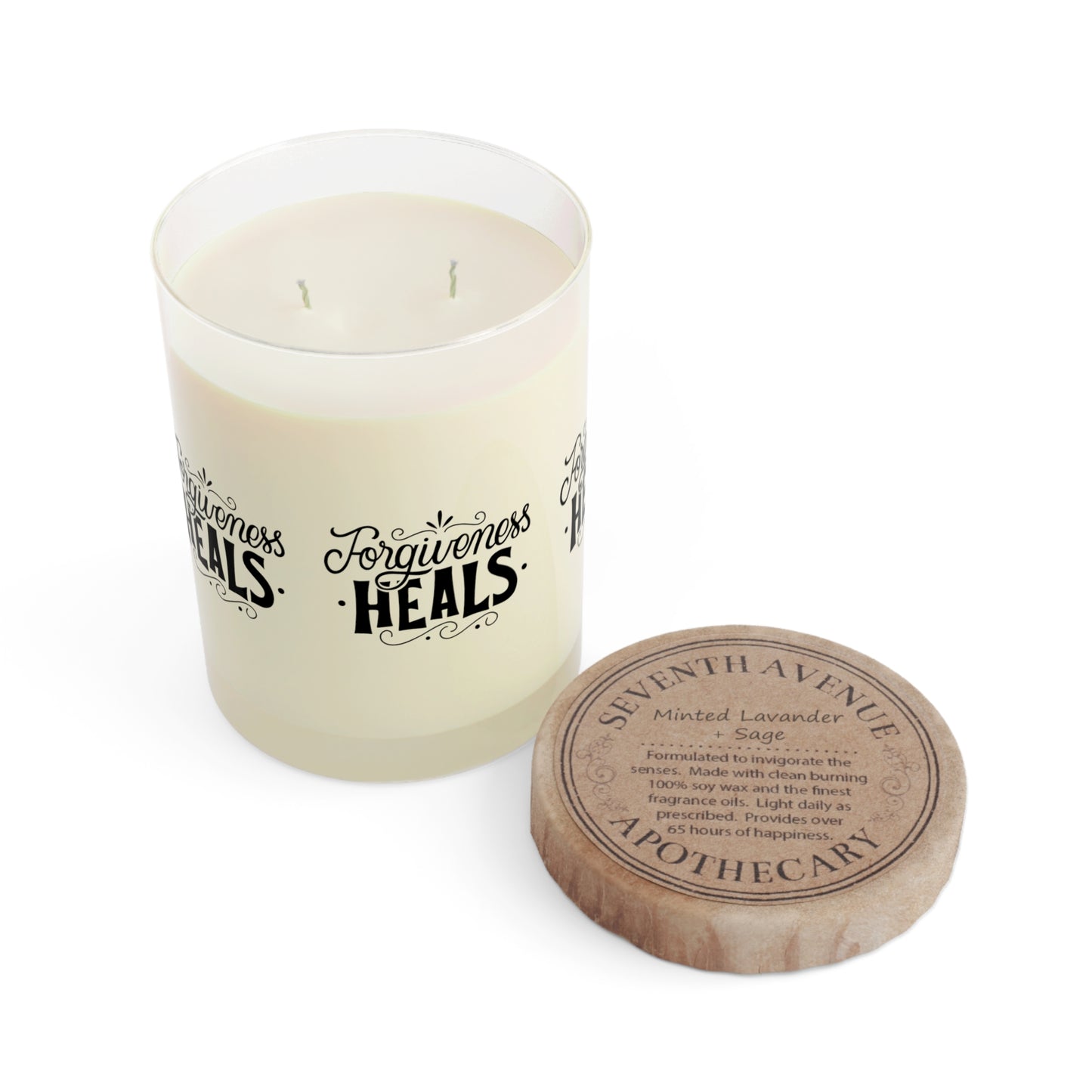 Forgiveness Heals Scented Candle - 11oz Full Glass