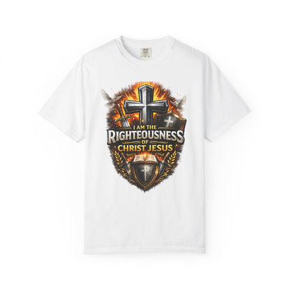 Righteousness of Christ Jesus T-Shirt — Faith Shield Christian Tee