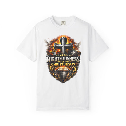 Righteousness of Christ Jesus T-Shirt — Faith Shield Christian Tee