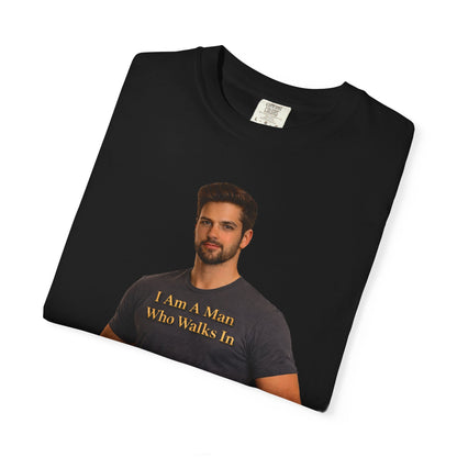 Truth Belt Graphic T-Shirt — "I Am A Man Who Walks In Truth"